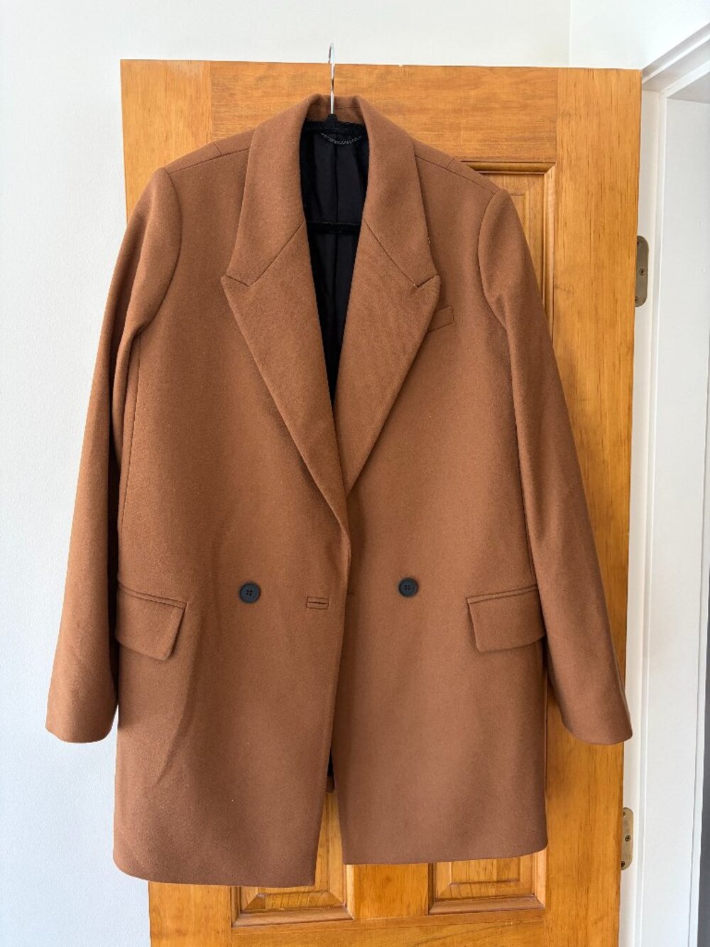 AllSaints Camel/Tan Wool Blend Jacket Women's Size US 6 (UK 10, EU 38)